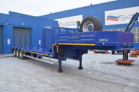 Полуприцеп тяжеловоз высокорамный ППТ-9177-17В3 (оси HJ, 36 т.)