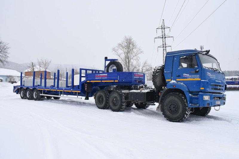 Полуприцеп тяжеловоз высокорамный ППТ-9177-052В3-10 (32 т.)