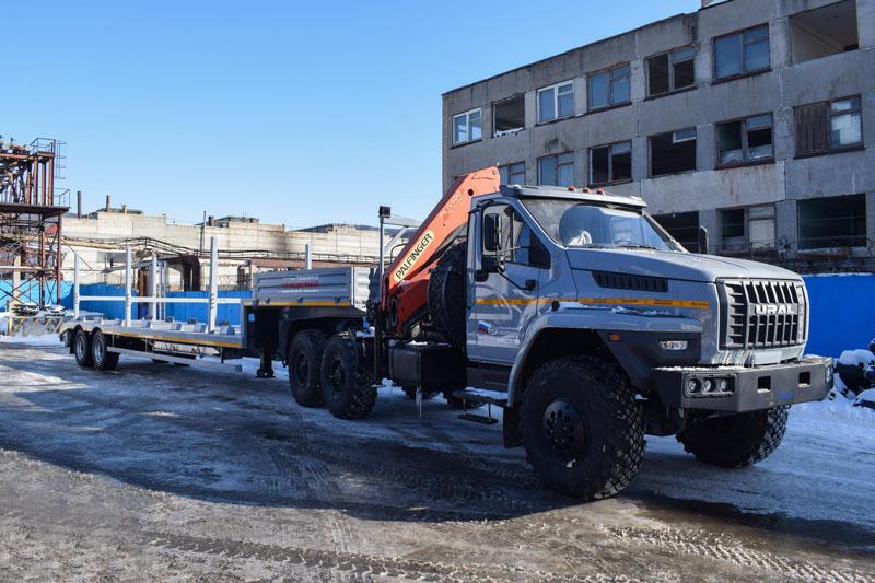 Полуприцеп тяжеловоз высокорамный ППТ-9179-004В2 (18 т.)