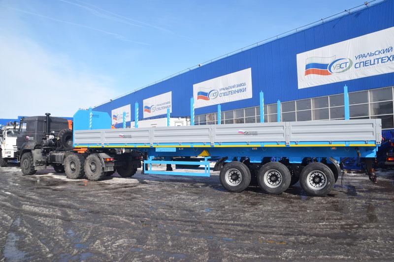 Бортовой полуприцеп ППБ-9178-015Б3 (34,4 т.)