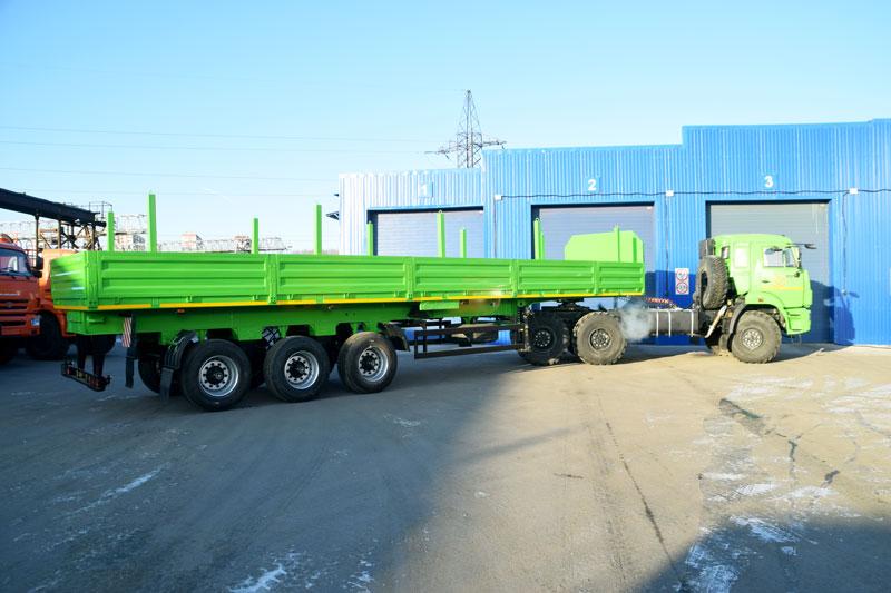Бортовой полуприцеп ППБ-9178-011Б3 (34,4 т.)