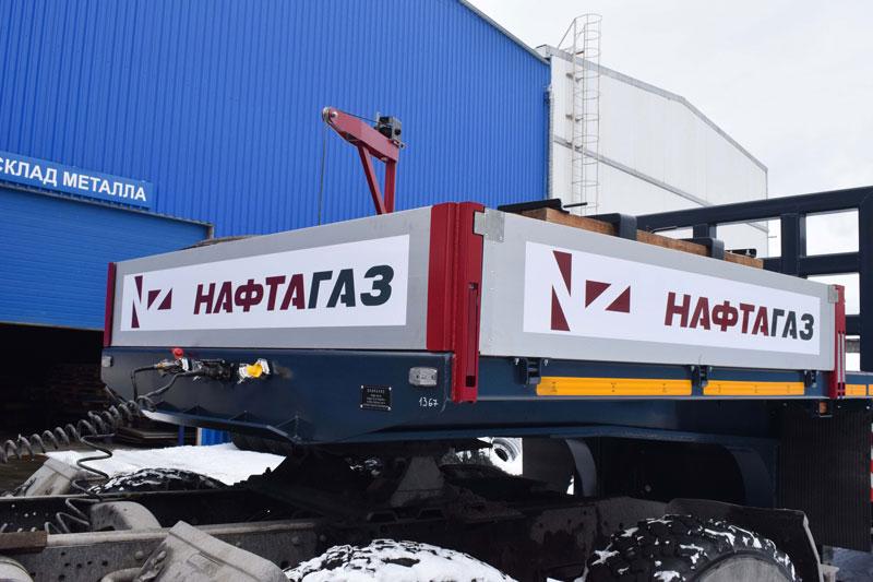 Полуприцеп тяжеловоз высокорамный ППТ-9176-008В4 (60 т.)