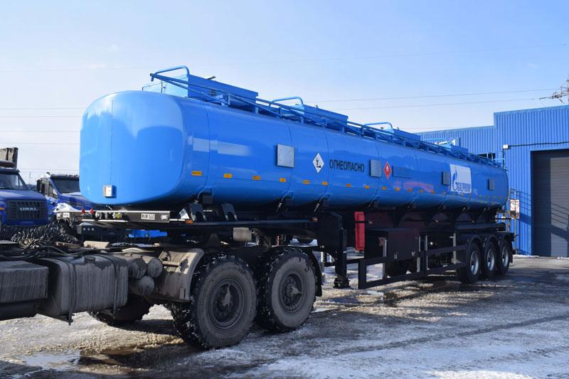Полуприцеп-цистерна ППЦ-40 (009) для ГСМ (3-осный, прямое сечение)