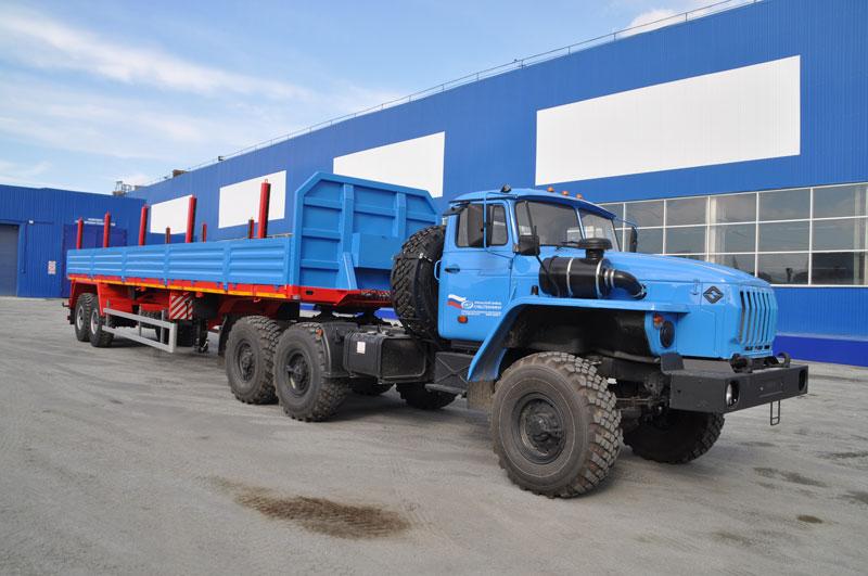 Бортовой полуприцеп ППБ-9180-14Б2 (28,3 т.)