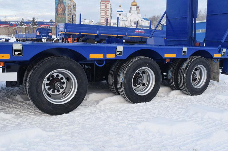 Полуприцеп тяжеловоз низкорамный ППТ-9177-024Н3 (40 т.)