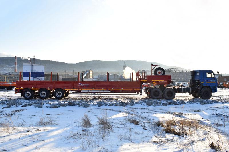 Полуприцеп тяжеловоз высокорамный ППТ-9177-024В3 (36 т.)