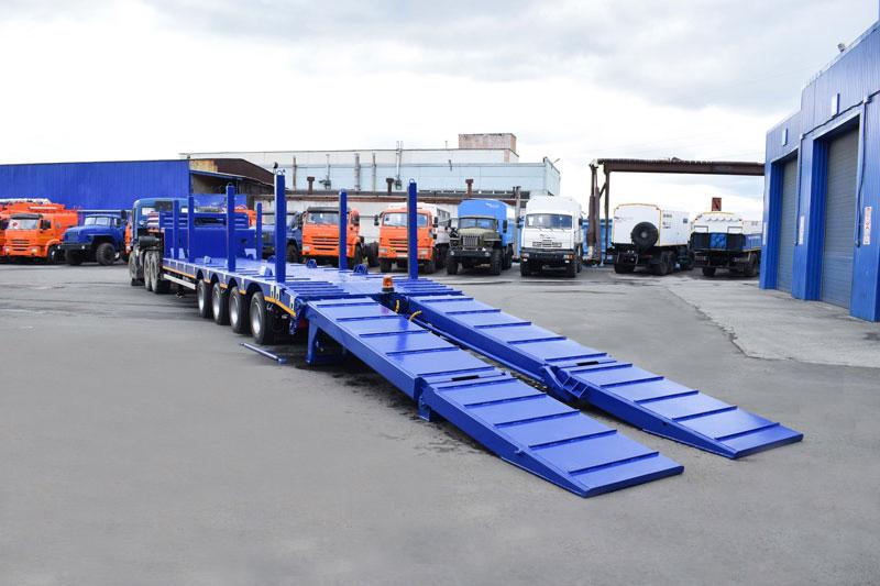 Полуприцеп тяжеловоз низкорамный ППТ-9176-003Н4 (51 т.)