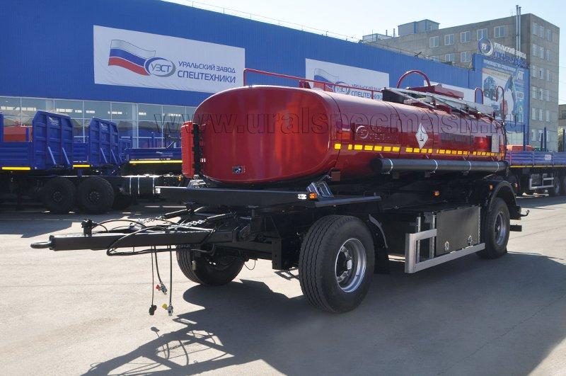 Прицеп-цистерна для ГСМ марки УЗСТ-ПЦ-12 (2 оси)
