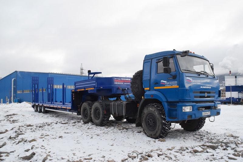 Полуприцеп тяжеловоз низкорамный ППТ-9177-017Н3 (40 т.)