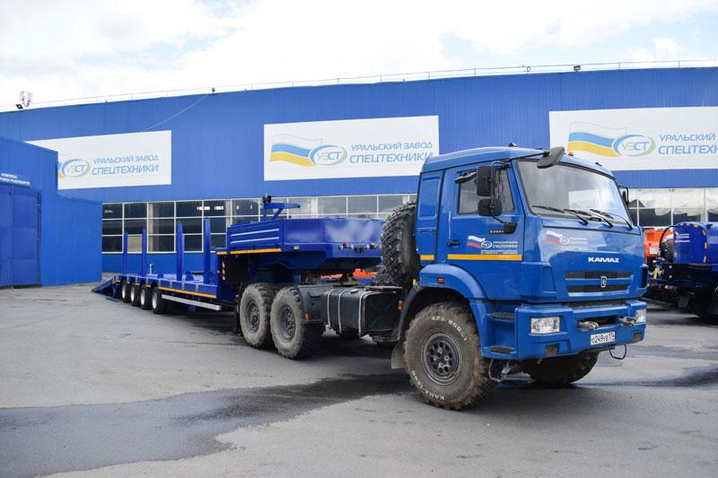 Полуприцеп тяжеловоз низкорамный ППТ-9176-003Н4 (51 т.)