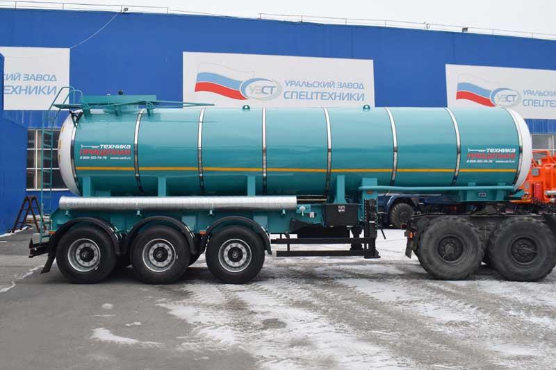 Полуприцеп-цистерна ППЦТ-18 (002) для техводы (3-осный, прямое сечение)