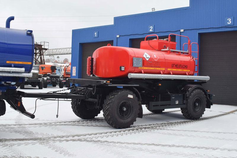 Прицеп-цистерна для ГСМ марки УЗСТ-ПЦ-8-004 (2 оси)