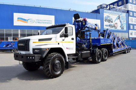 Полуприцеп тяжеловоз низкорамный ППТ-9177-007Н3 (36 т.)