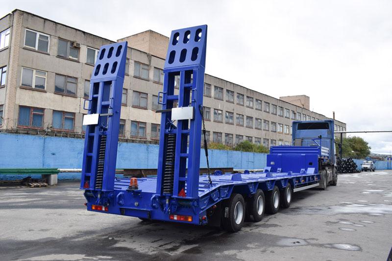 Полуприцеп тяжеловоз низкорамный ППТ-9176-006Н4 (54 т.)
