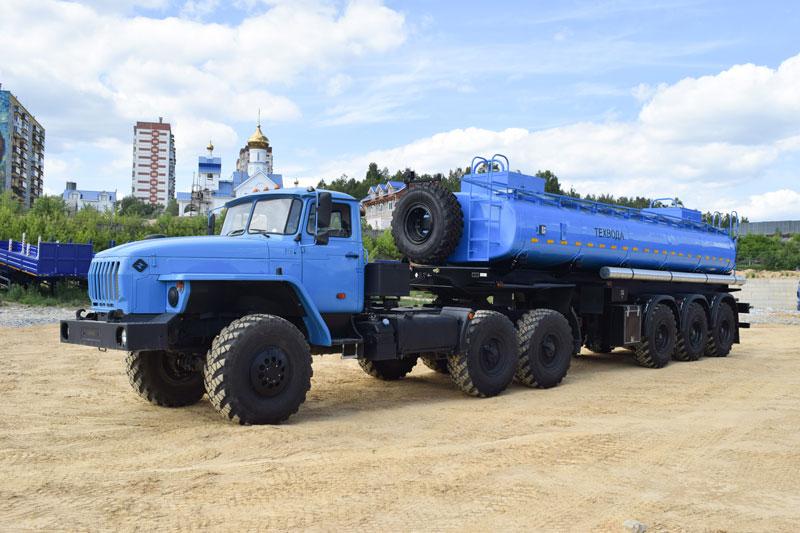 Полуприцеп-цистерна ППЦТ-19 (001) для техводы (3-осный, прямое сечение)