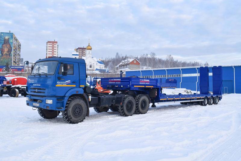 Полуприцеп тяжеловоз низкорамный ППТ-9177-024Н3 (40 т.)