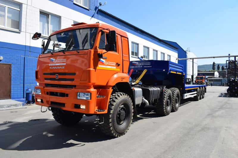Полуприцеп тяжеловоз высокорамный ППТ-9177-44В3 (45 т.)