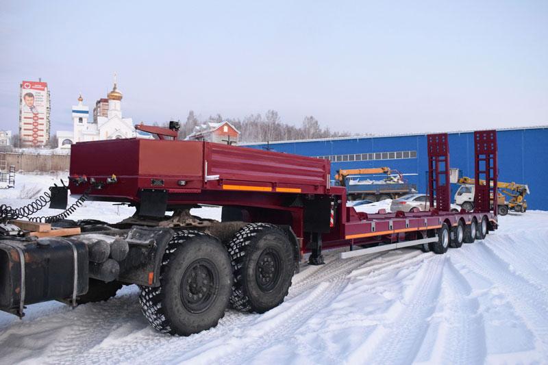 Полуприцеп тяжеловоз низкорамный ППТ-9176-010Н4 (56 т.)
