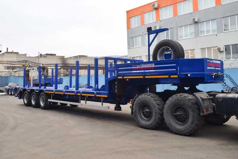 Полуприцеп тяжеловоз высокорамный ППТ-9177-052В3-30 (36 т.)