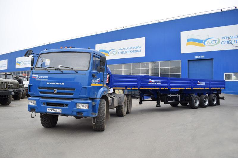 Бортовой полуприцеп ППБ-9178-011Б3-10 (37,5 т.)