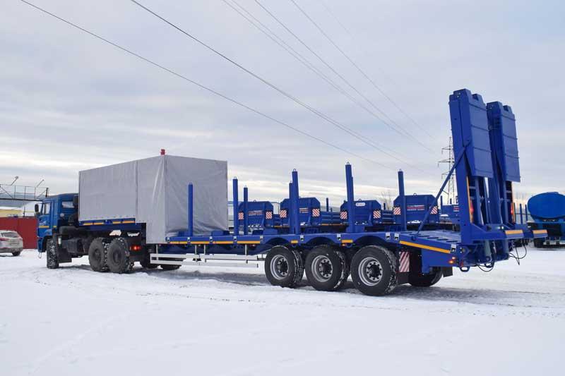 Полуприцеп тяжеловоз высокорамный ППТ-9177-058В3 (40 т.)