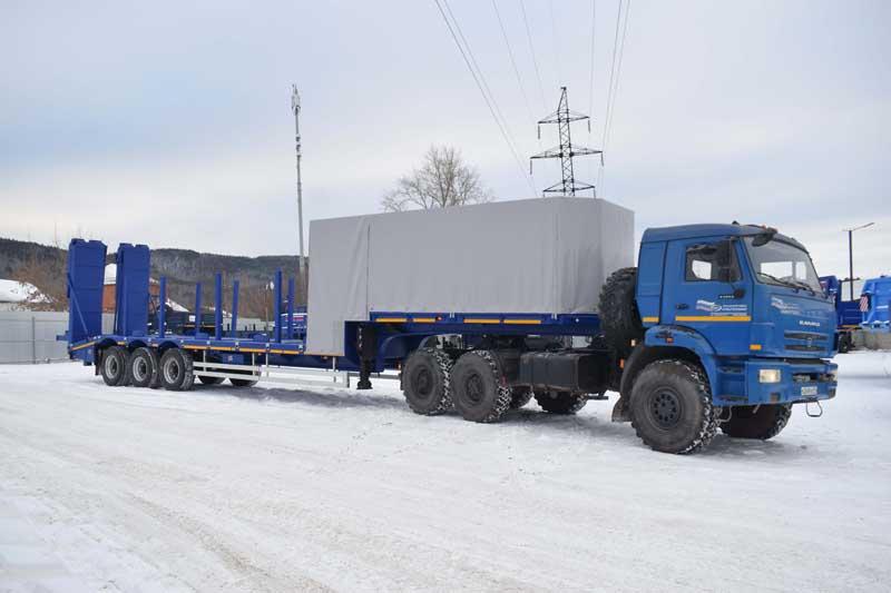 Полуприцеп тяжеловоз высокорамный ППТ-9177-058В3 (40 т.)