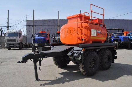 Прицеп-цистерна для ГСМ марки УЗСТ-ПЦ-4 (2 оси)