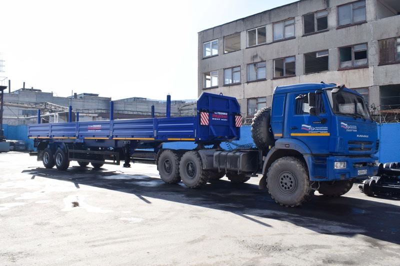 Бортовой полуприцеп ППБ-9180А-018Б2-120 (26 т.)