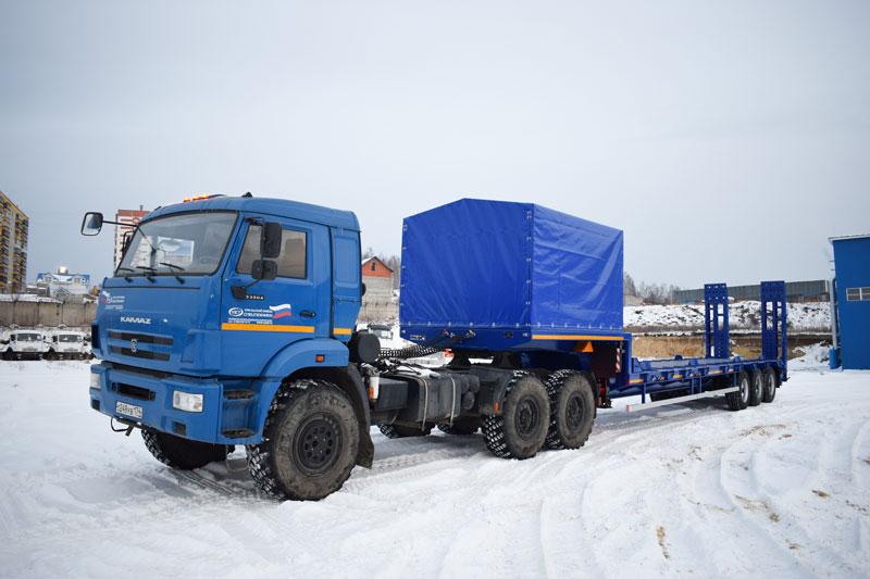 Полуприцеп тяжеловоз высокорамный ППТ-9177-047В3 (38 т.)