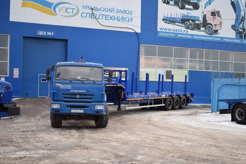 Полуприцеп тяжеловоз высокорамный ППТ-9177-43В3 (45 т.)