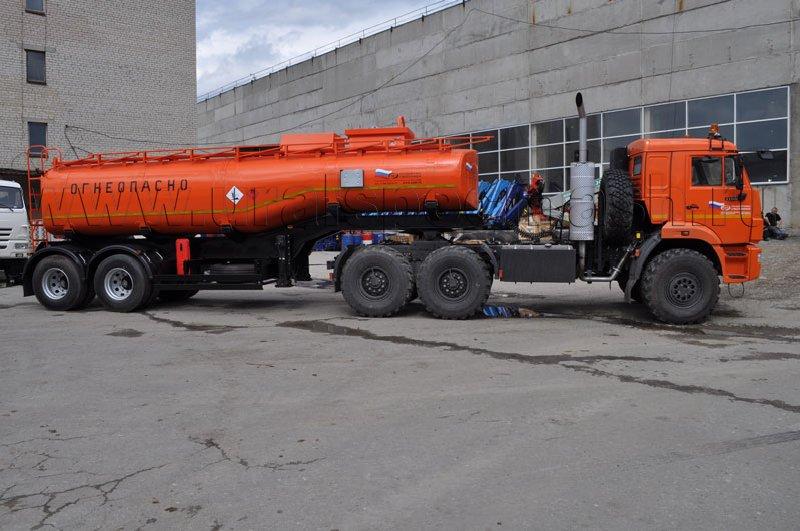 Полуприцеп-цистерна ППЦН-22 для нефти (2-осный, переменное сечение)