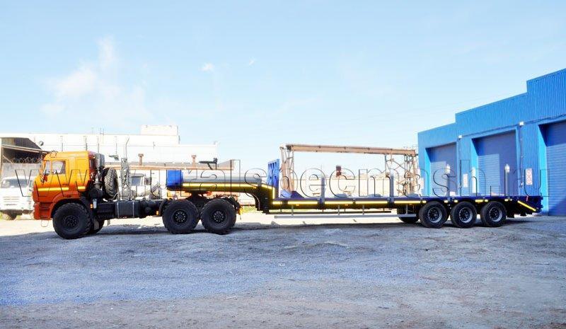 Полуприцеп тяжеловоз высокорамный ППТ-9177-08В3 (36 т.)