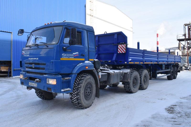 Бортовой полуприцеп ППБ-9180А-018Б2-105 (20 т.)