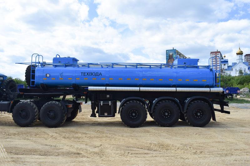Полуприцеп-цистерна ППЦТ-19 (001) для техводы (3-осный, прямое сечение)