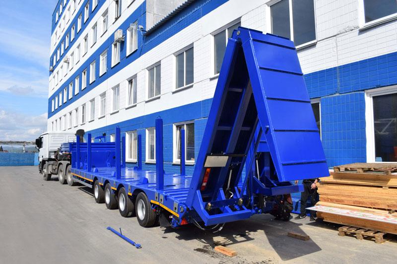 Полуприцеп тяжеловоз низкорамный ППТ-9176-002Н4 (51 т.)