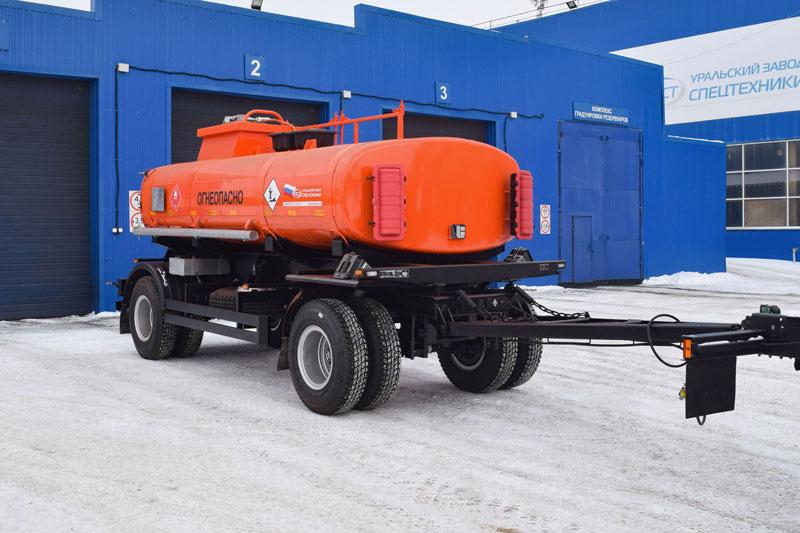 Прицеп-цистерна для ГСМ марки УЗСТ-ПЦ-11-004 (2 оси)