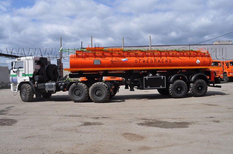 Полуприцеп-цистерна ППЦН-20 (12) для нефти (2-осный, прямое сечение)