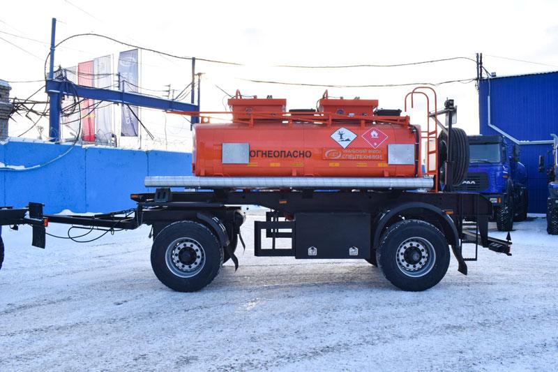 Прицеп-цистерна для ГСМ марки УЗСТ-ПЦ-8-002-10 (2 оси)