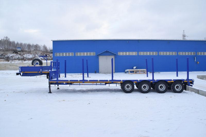 Полуприцеп тяжеловоз высокорамный ППТ-9176-004В4 (39 т.)
