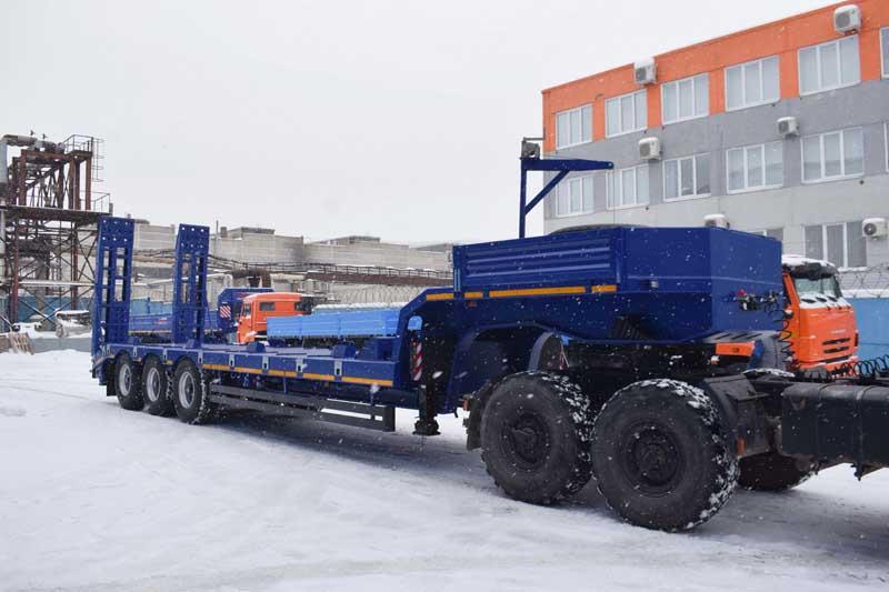 Полуприцеп тяжеловоз высокорамный ППТ-9177-42В3-10 (45 т.)