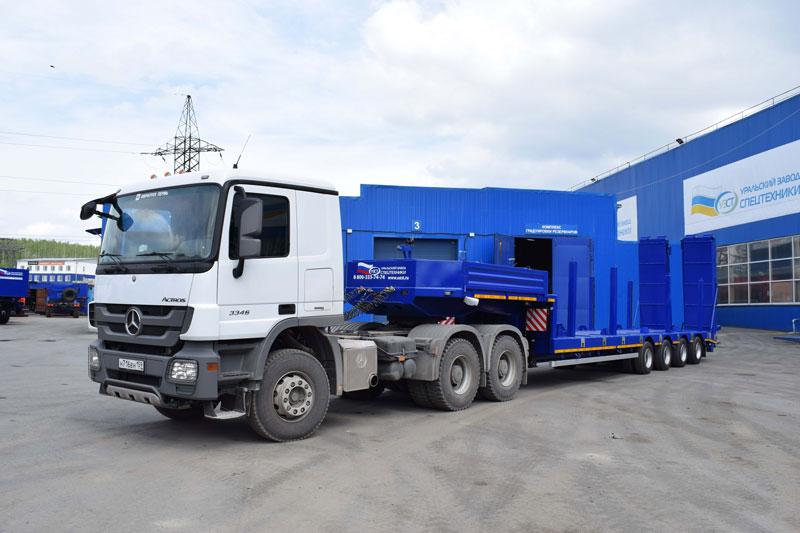 Полуприцеп тяжеловоз низкорамный ППТ-9176-002Н4 (51 т.)