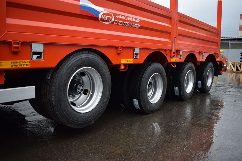 Полуприцеп тяжеловоз низкорамный ППТ-9176-005Н4 (40 т.)