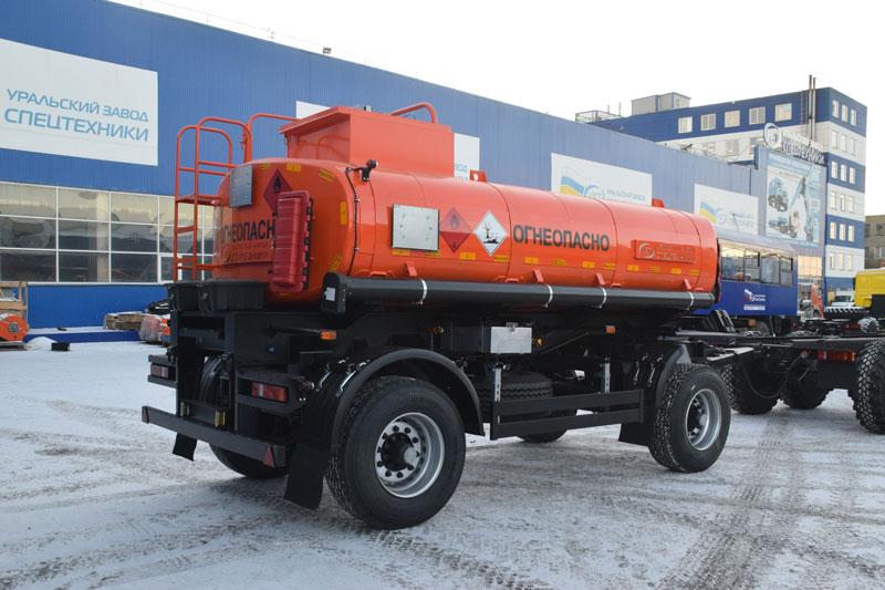 Прицеп-цистерна для ГСМ марки УЗСТ-ПЦ-10-006 (2 оси)