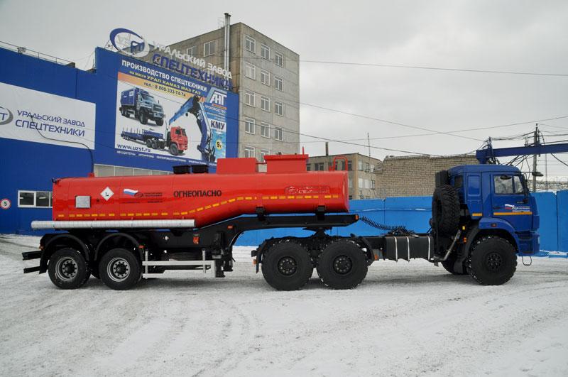 Полуприцеп-цистерна ППЦН-20 для нефти (2-осный, переменное сечение)