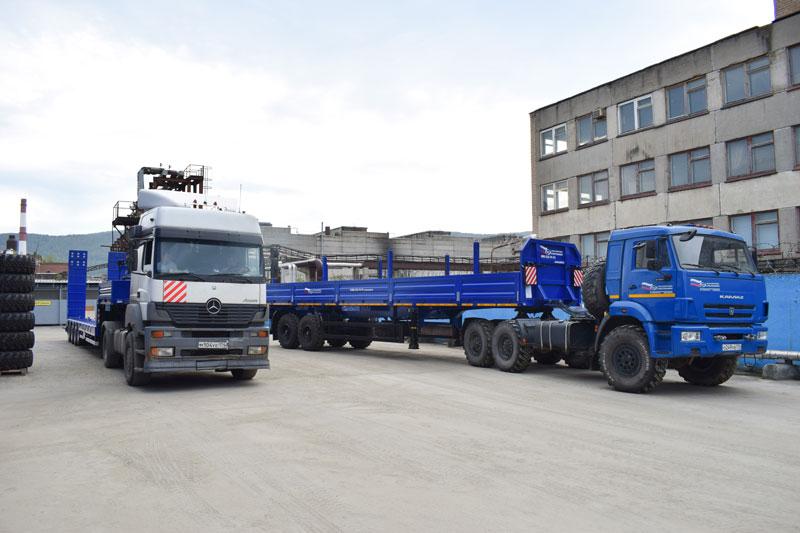 Полуприцеп тяжеловоз низкорамный ППТ-9176-004Н4 (50 т.)