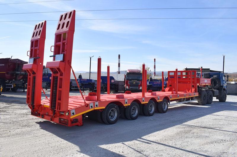 Полуприцеп тяжеловоз низкорамный ППТ-9176-012Н4 (55 т.)