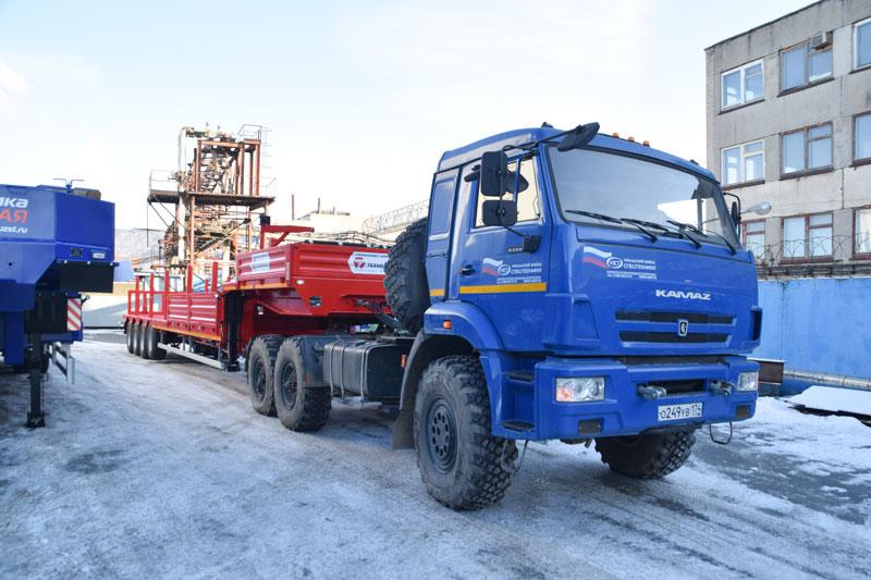 Полуприцеп тяжеловоз высокорамный ППТ-9176-003В4 (36 т.)