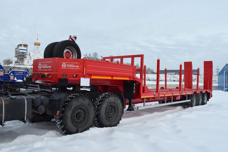 Полуприцеп тяжеловоз высокорамный ППТ-9177-051В3 (36 т.)