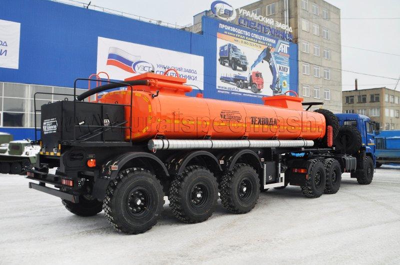 Полуприцеп-цистерна ППЦТ-16,5 для техводы (3-осный, прямое сечение)