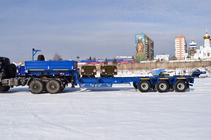 Полуприцеп-контейнеровоз 9177-043В3-10 (30 т.)
